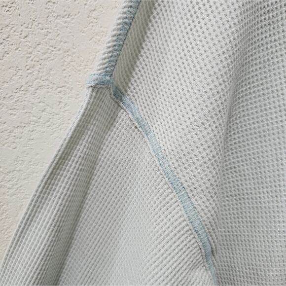 NWOT Everlane Organic Cotton Waffle Knit Cardigan - Picture 3 of 7